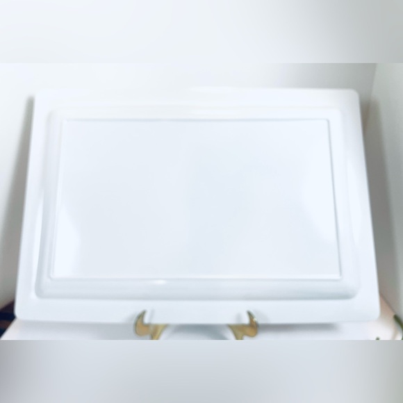 F.A.O. SCHWARZ Huge 22x15 Christmas Glitter Nutcracker Melamine Serving Tray NEW - Picture 9 of 11